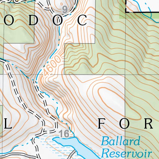 Canby Map by US Forest Service R5 | Avenza Maps