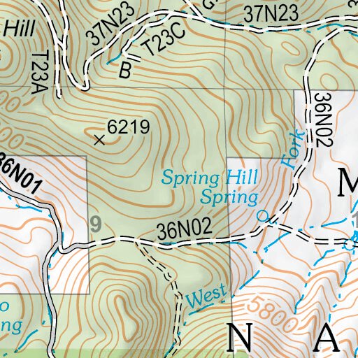 Said Valley Map by US Forest Service R5 | Avenza Maps