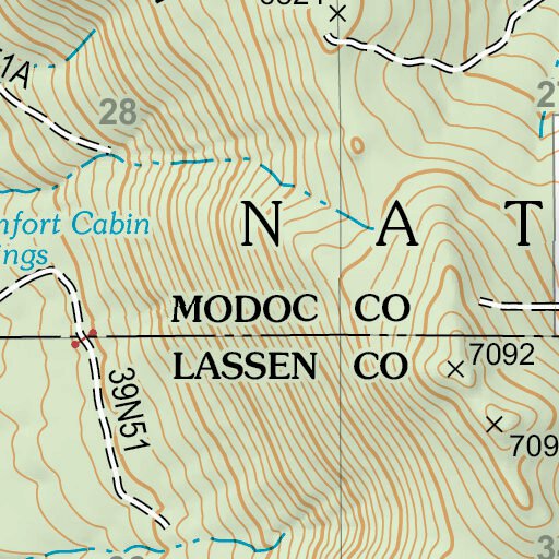 Knox Mountain Map by US Forest Service R5 | Avenza Maps