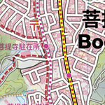Bodaiji-yama 菩提寺山 Hiking Map (Kansai, Japan) 1:15,000 Preview 3