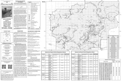 Uinta-Wasatch-Cache National Forest Heber-Kamas Ranger District Motor Vehicle Use Map Front 2024 Preview 1