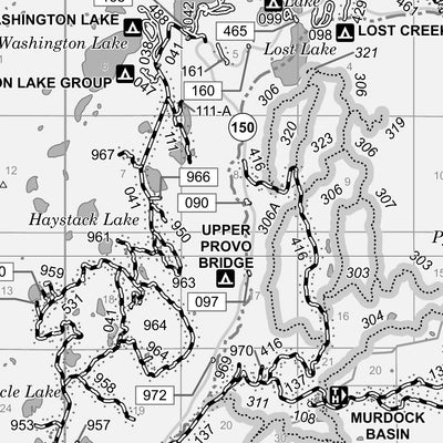 Uinta-Wasatch-Cache National Forest Heber-Kamas Ranger District Motor Vehicle Use Map Front 2024 Preview 3