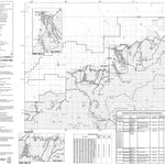 Uinta-Wasatch-Cache Nat'l Forest Evanston-Mtn View Ranger District Front Motor Vehicle Use Map 2024 Preview 1