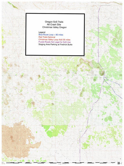 SxS Trail Fredrick Butte to Christmas Valley Oregon Preview 1