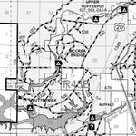 Caribou-Targhee NF Ashton/Island Park RD Motor Vehicle Use Map 2024 MVUM Preview 3