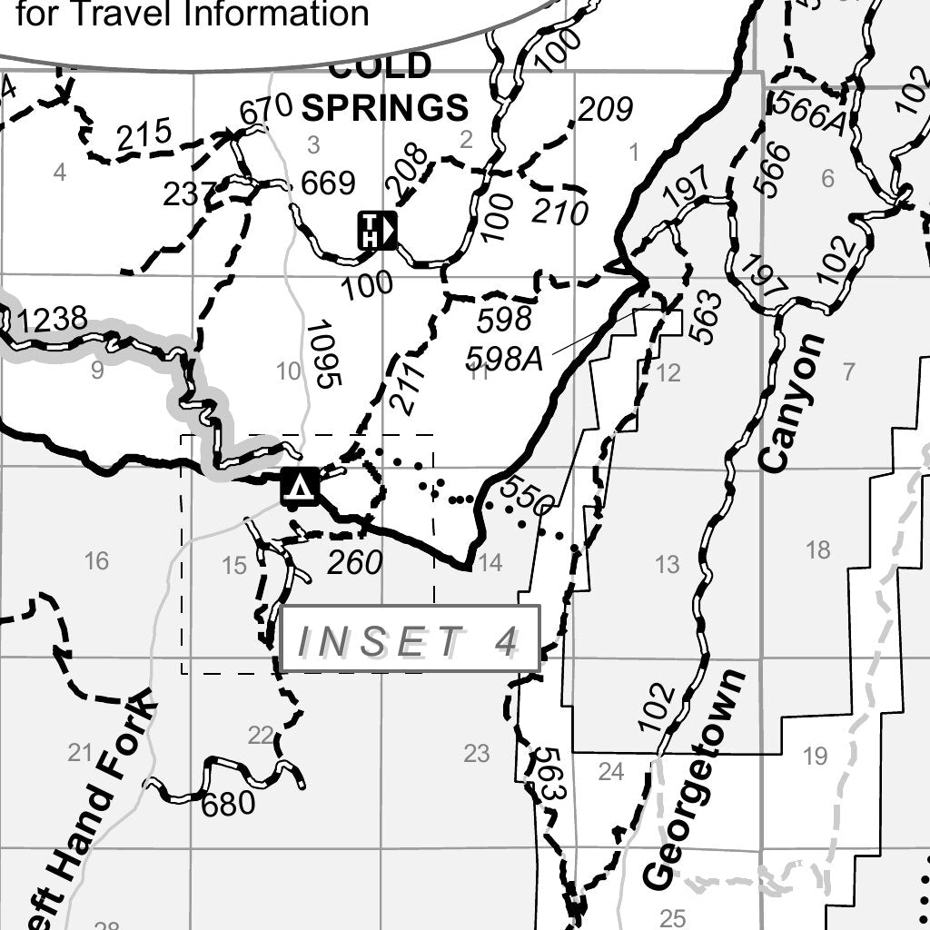 Caribou-Targhee NF Montpelier RD Motor Vehicle Use Map 2024 MVUM by US ...