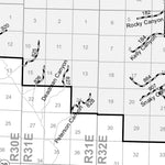 Caribou-Targhee NF Dubois RD Motor Vehicle Use Map 2024 MVUM Preview 2