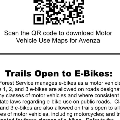 Caribou-Targhee NF Teton Basin RD Motor Vehicle Use Map 2024 MVUM Preview 3