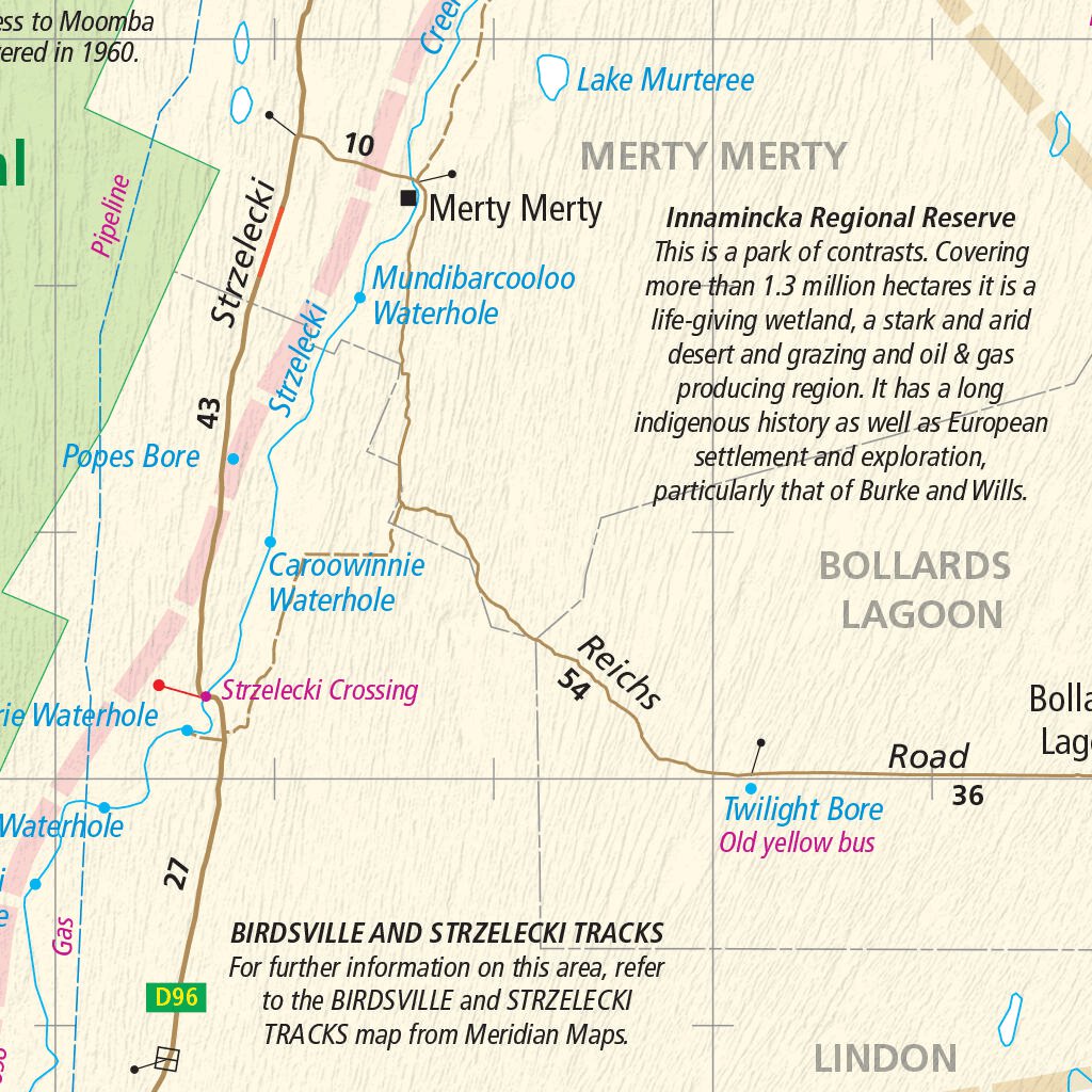 Corner Country - Featuring Sturt's Steps Map by Meridian Maps | Avenza Maps