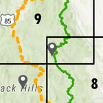 Great Plains Trail Nebraska-South Dakota Segment Index Preview 3