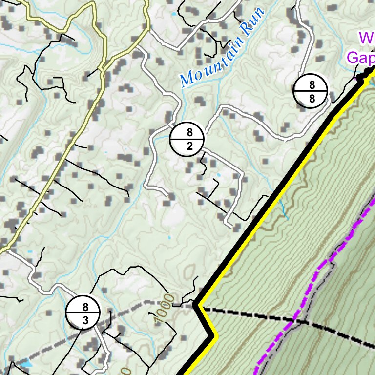 Sleepy Creek Wildlife Management Area Map by WV Division of Natural ...