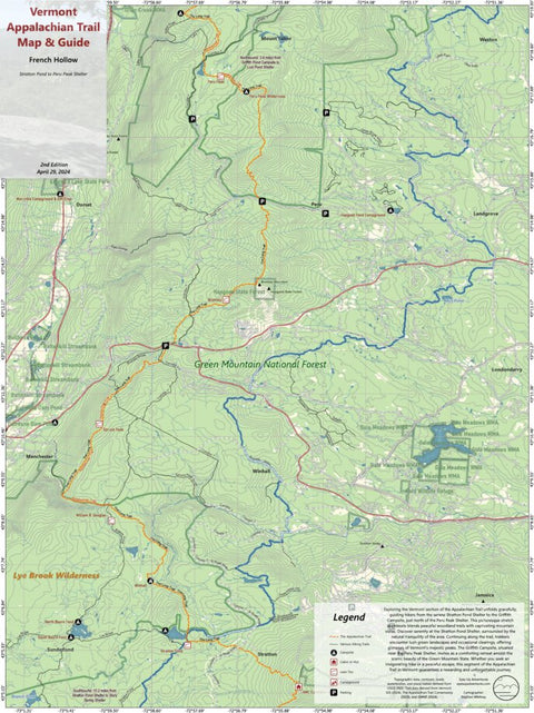 Vermont AT Map #3: French Hollow Preview 1