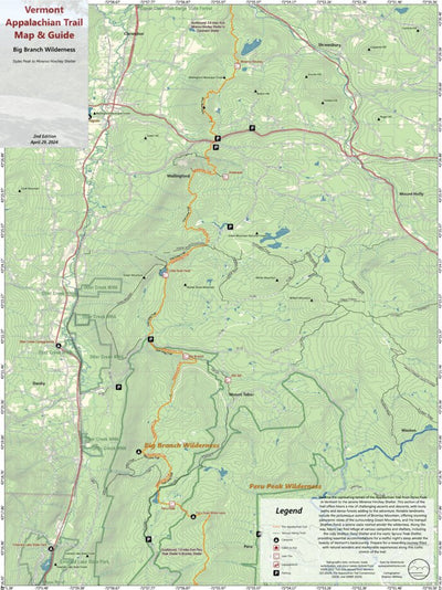 Vermont AT Map #4: Big Branch Wilderness Preview 1