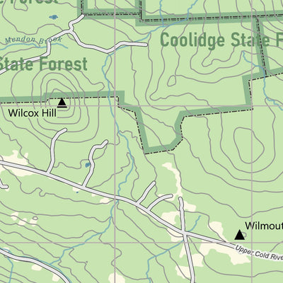 Vermont AT Map #5: Clarendon Gorge Preview 2