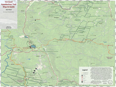 Vermont AT Map #6: Kent Pond Preview 1