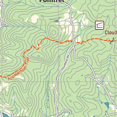 Vermont AT Map #7: Turkey Hollow Preview 2
