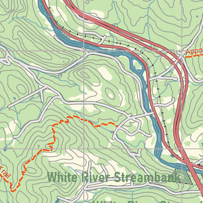 Vermont AT Map #7: Turkey Hollow Preview 3