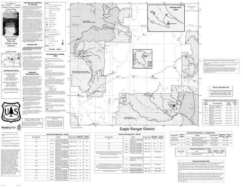 White River NF - Eagle & Holy Cross Ranger Districts (West Half) - Summer MVUM Preview 1
