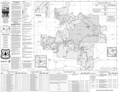 White River NF - Flat Tops Blanco - Eagle (NW Portion) - Rifle (N Portion) RDs - Summer MVUM Preview 1