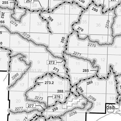 White River NF - Flat Tops Blanco - Eagle (NW Portion) - Rifle (N Portion) RDs - Summer MVUM Preview 3