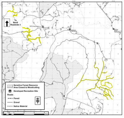 Deschutes NF - Crescent RD - Firewood Map - Roadside Unit 2 Preview 1