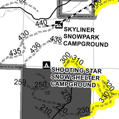 Deschutes NF - Bend Fort Rock RD - Roadside 5 Firewood Map Preview 3