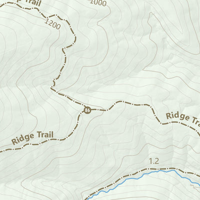 Mt Madonna County Park Guide Map Preview 3