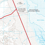 H1103 Baja, Mexico 1:250,000 Topographic Map Preview 2