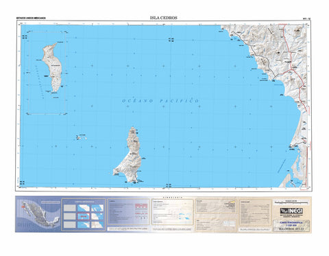 H1112 Baja, Mexico 1:250,000 Topographic Map Preview 1