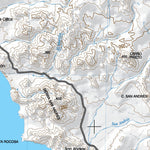 H1112 Baja, Mexico 1:250,000 Topographic Map Preview 3