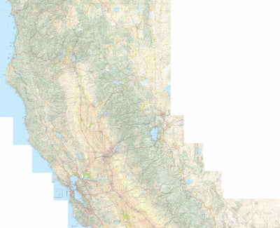 California NORTH Atlas Landscape Maps Preview 1