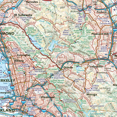 California NORTH Atlas Landscape Maps Preview 3