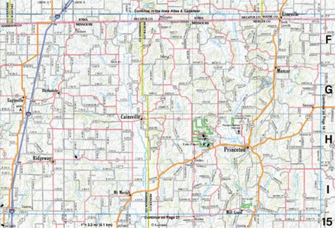 Missouri Atlas & Gazetteer Page 15 Inset Preview 1