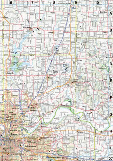 Missouri Atlas & Gazetteer Page 27 Preview 1