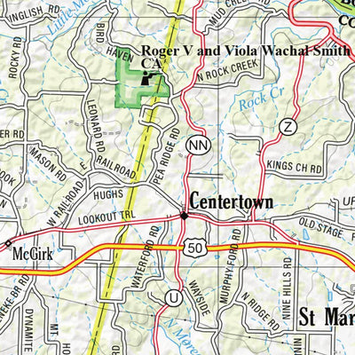 Missouri Atlas & Gazetteer Page 37 Preview 3