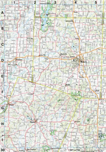 Missouri Atlas & Gazetteer Page 30 Preview 1