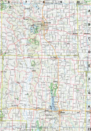Missouri Atlas & Gazetteer Page 23 Preview 1