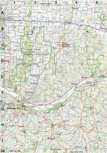 Missouri Atlas & Gazetteer Page 38 Preview 1