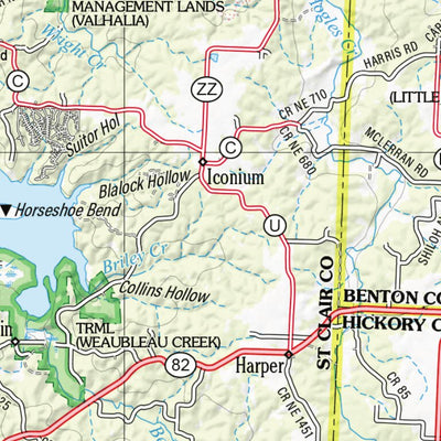 Missouri Atlas & Gazetteer Page 43 Preview 3