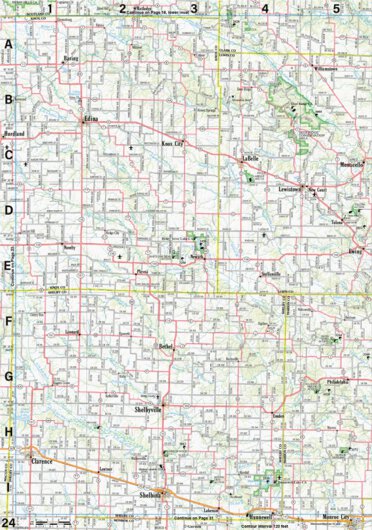Missouri Atlas & Gazetteer Page 24 Preview 1
