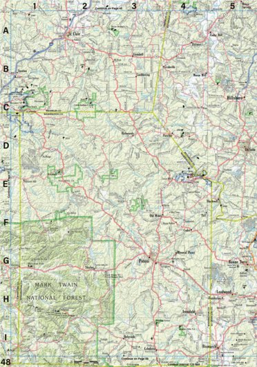 Missouri Atlas & Gazetteer Page 48 Preview 1
