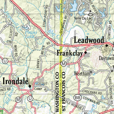 Missouri Atlas & Gazetteer Page 48 Preview 3