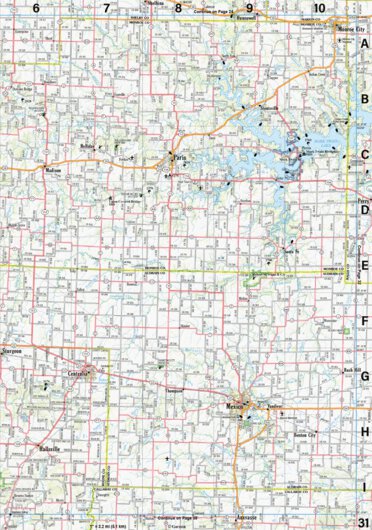 Missouri Atlas & Gazetteer Page 31 Preview 1