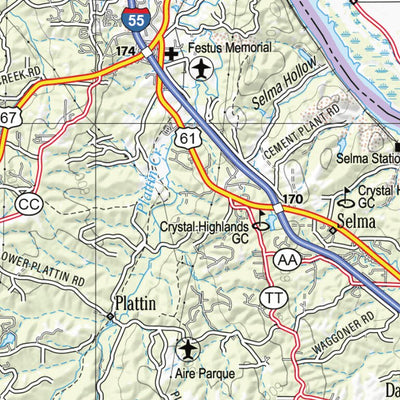 Missouri Atlas & Gazetteer Page 49 Preview 3