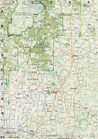 Missouri Atlas & Gazetteer Page 54 Preview 1