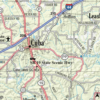 Missouri Atlas & Gazetteer Page 47 Preview 2