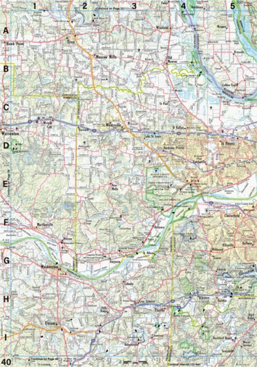 Missouri Atlas & Gazetteer Page 40 Preview 1