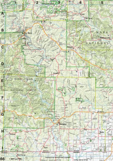 Missouri Atlas & Gazetteer Page 66 Preview 1