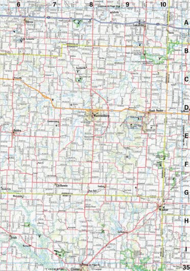 Missouri Atlas & Gazetteer Page 35 Preview 1