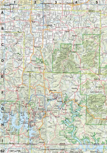 Missouri Atlas & Gazetteer Page 62 Preview 1